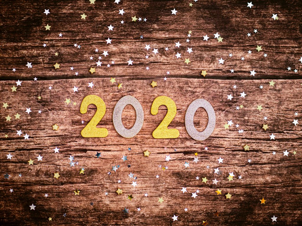 year 2020 graphic